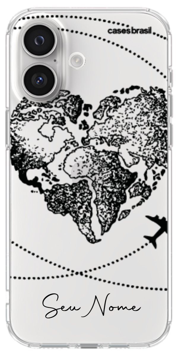 Capinha para Celular Amor por Viagens