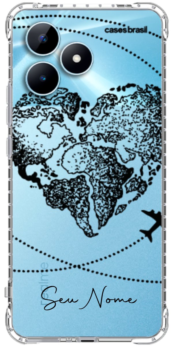Capinha para Celular Amor por Viagens