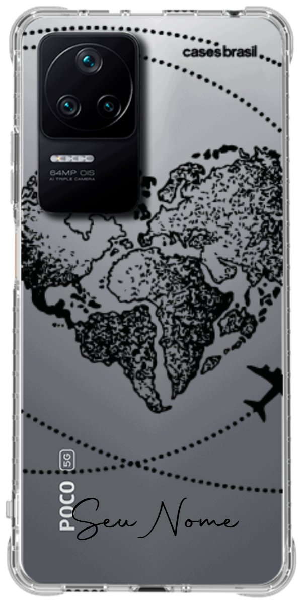 Capinha para Celular Amor por Viagens
