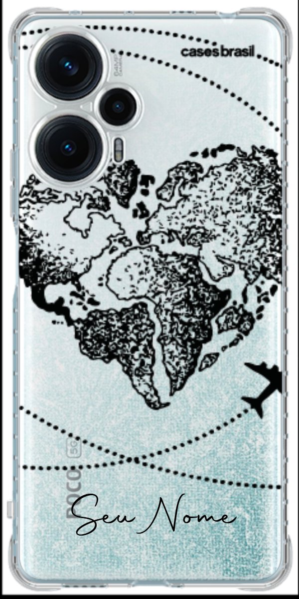 Capinha para Celular Amor por Viagens
