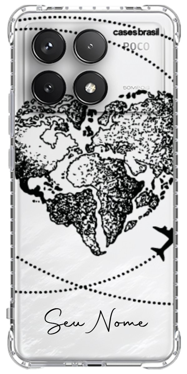 Capinha para Celular Amor por Viagens