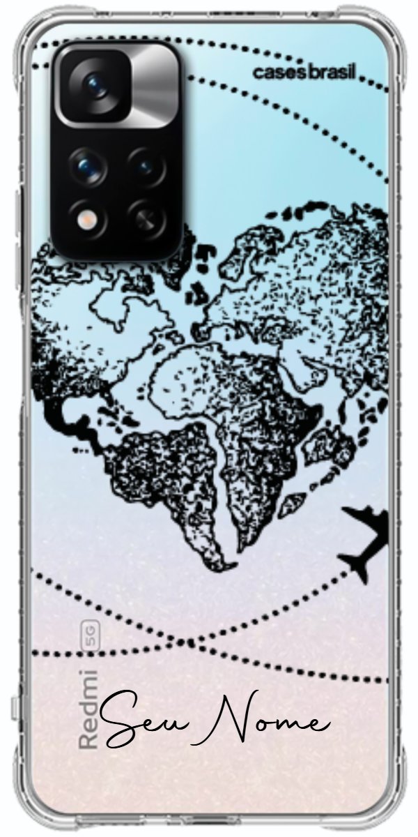 Capinha para Celular Amor por Viagens