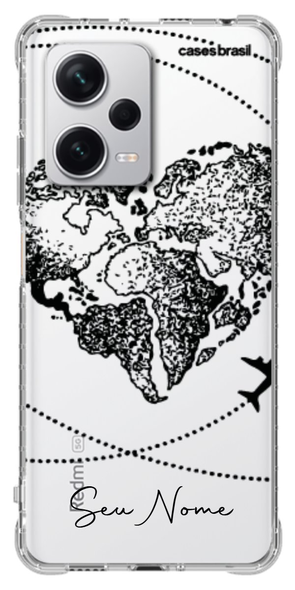 Capinha para Celular Amor por Viagens