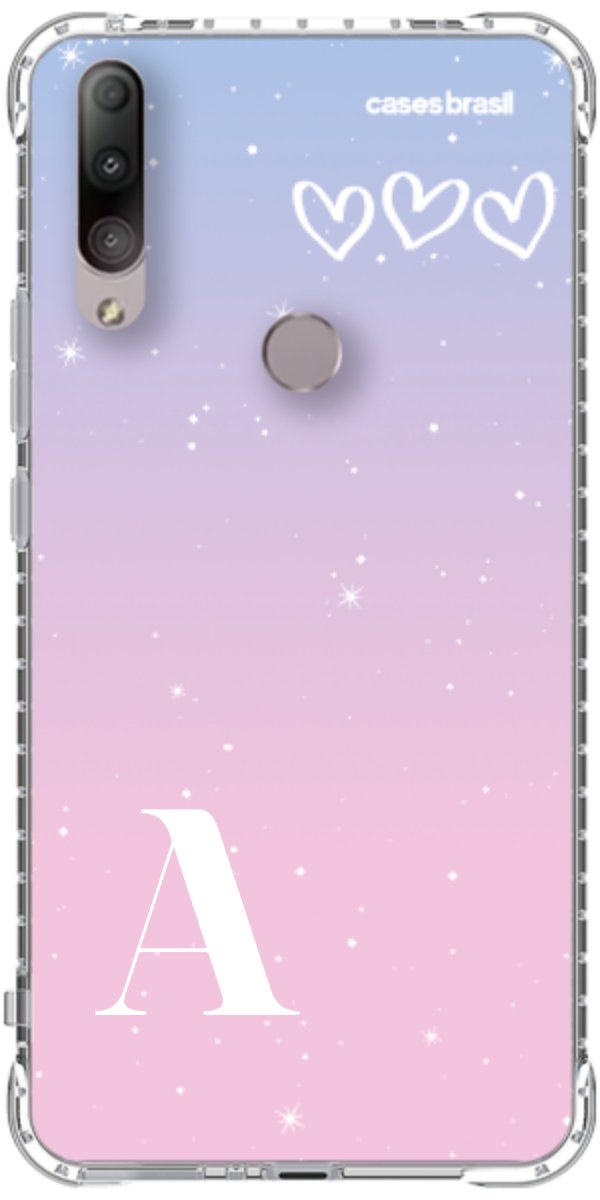 Capinha para Celular Degradê com Sua Inicial