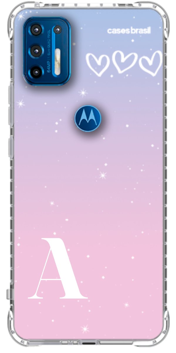 Capinha para Celular Degradê com Sua Inicial