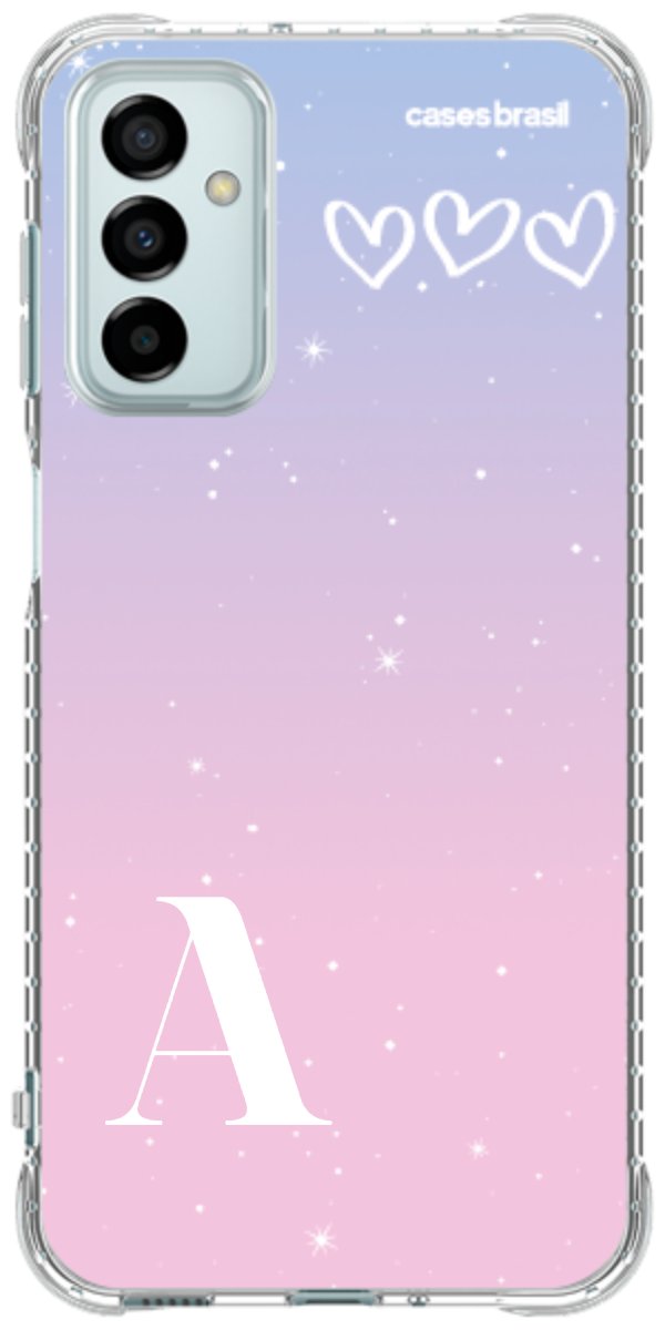 Capinha para Celular Degradê com Sua Inicial