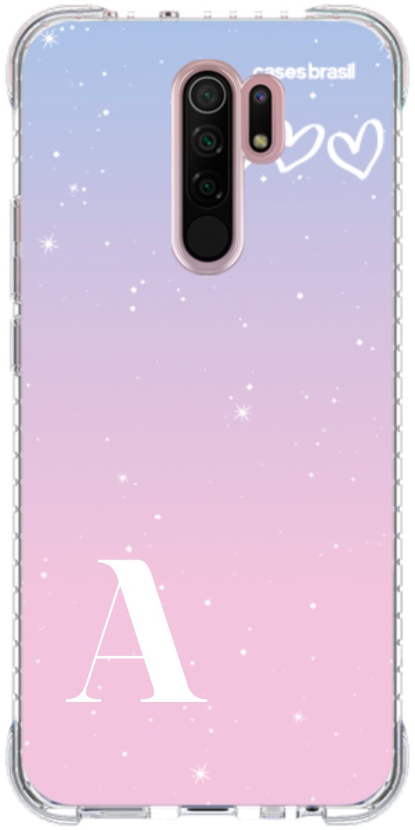 Capinha para Celular Degradê com Sua Inicial