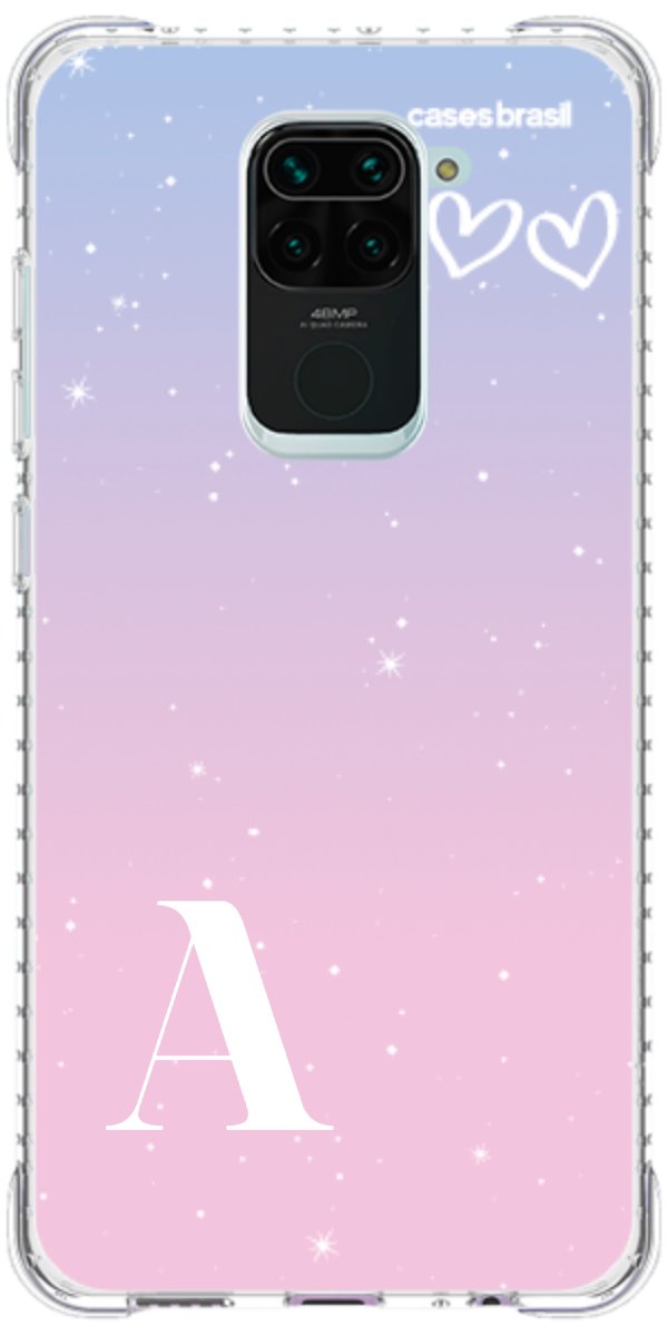 Capinha para Celular Degradê com Sua Inicial