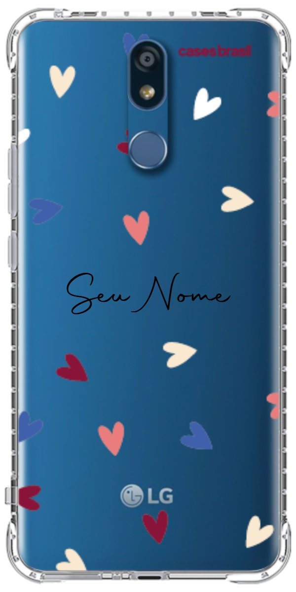 Capinha para Celular Corações Coloridos