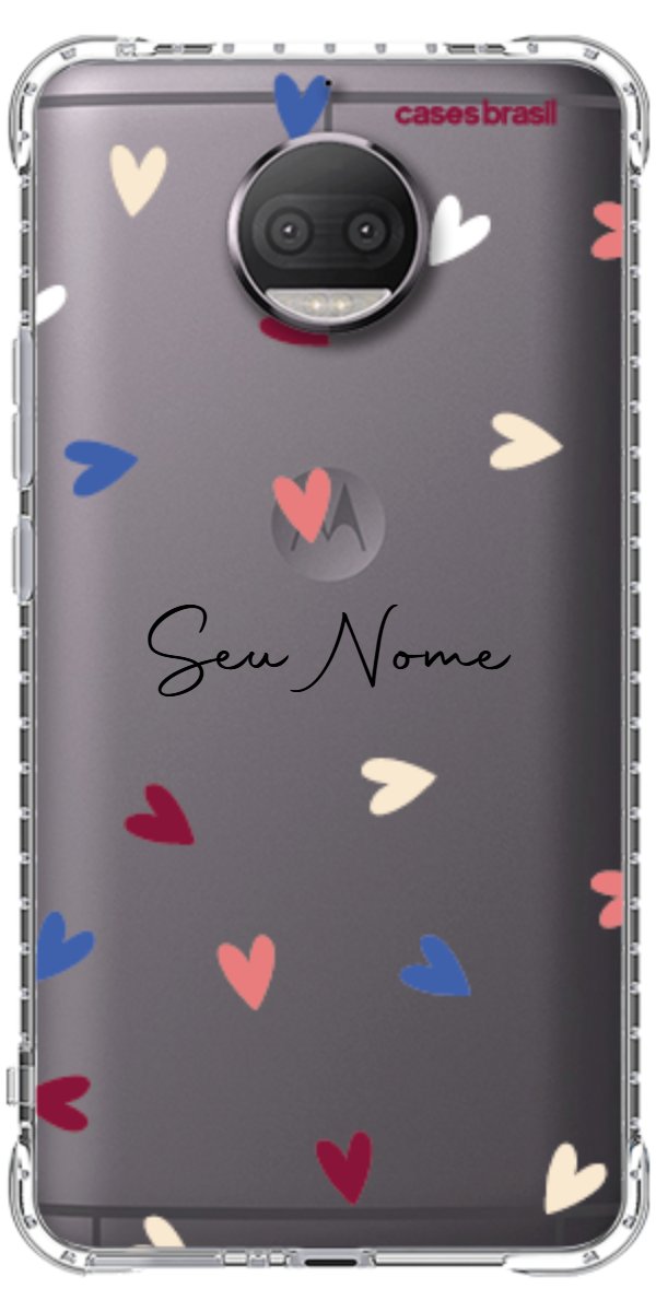 Capinha para Celular Corações Coloridos
