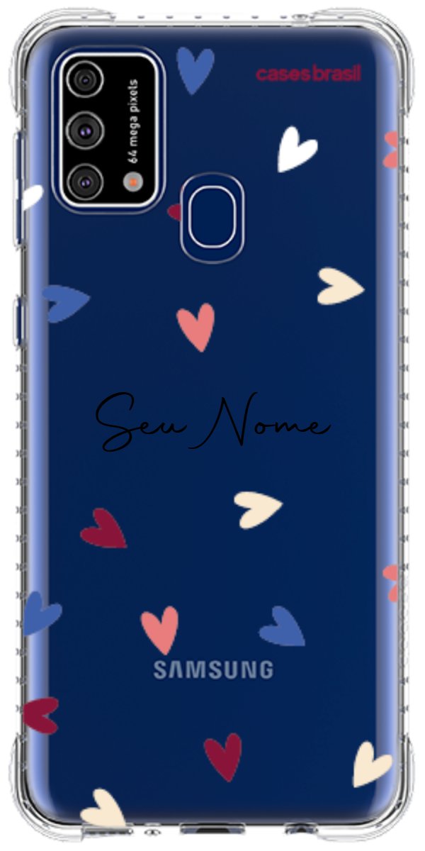 Capinha para Celular Corações Coloridos