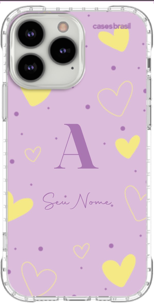 Capinha para Celular Corações Candy Color
