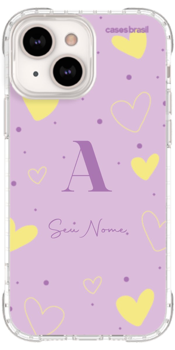 Capinha para Celular Corações Candy Color