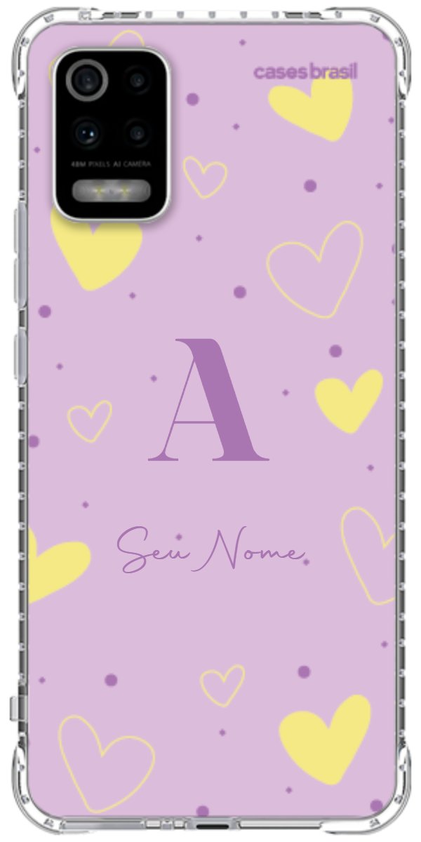 Capinha para Celular Corações Candy Color