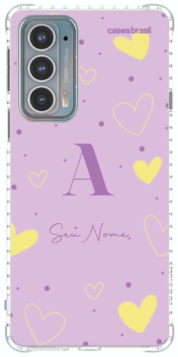 Capinha para Celular Corações Candy Color
