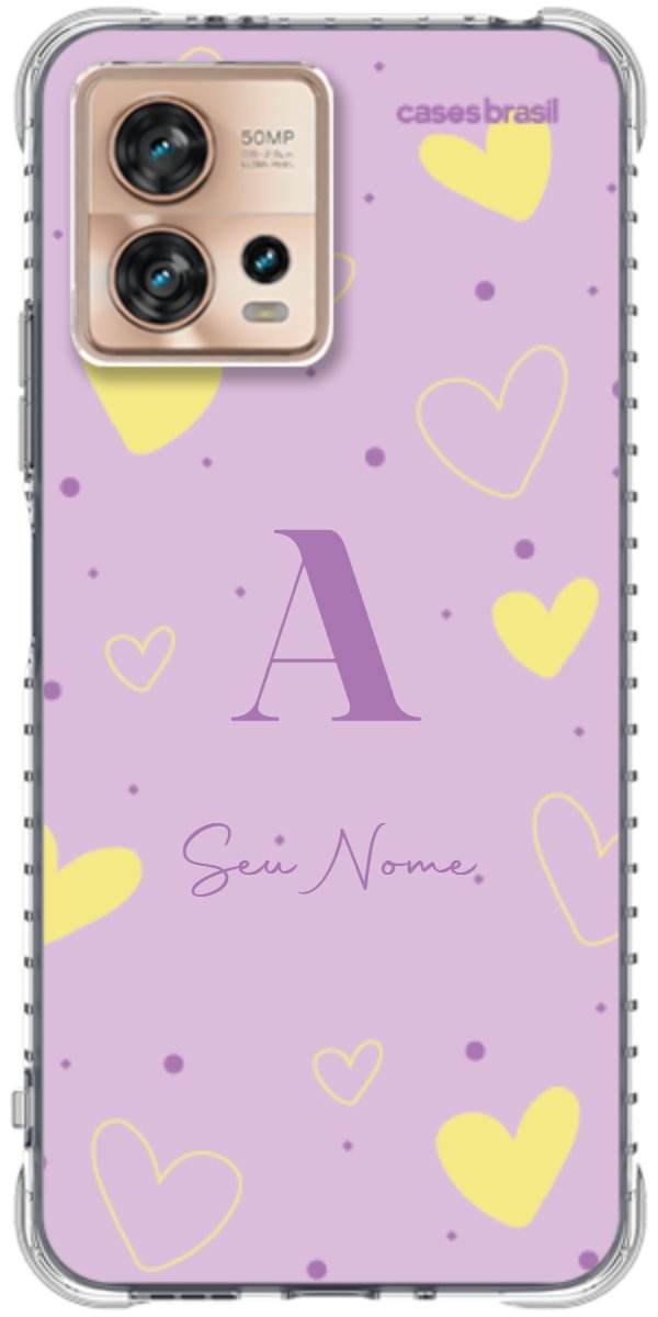 Capinha para Celular Corações Candy Color