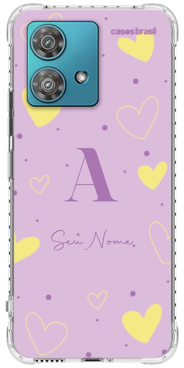 Capinha para Celular Corações Candy Color