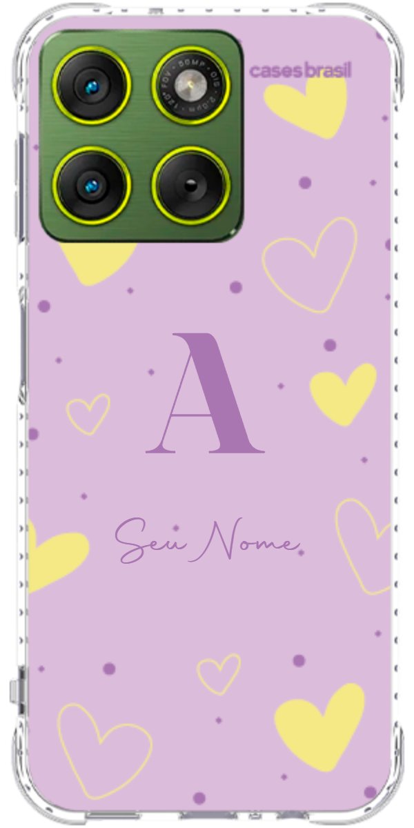 Capinha para Celular Corações Candy Color