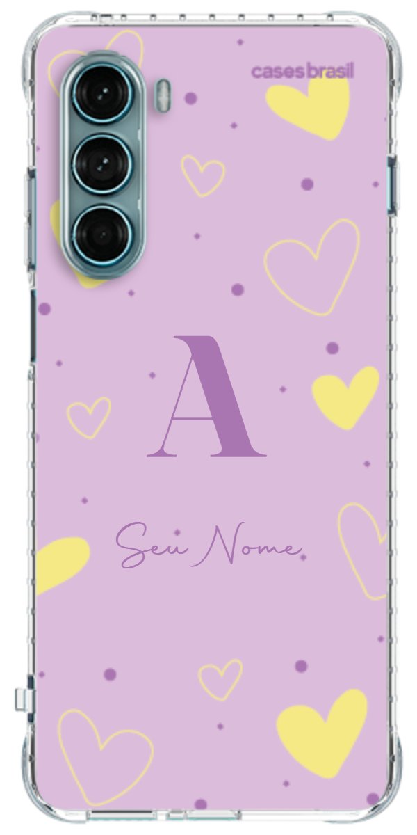 Capinha para Celular Corações Candy Color