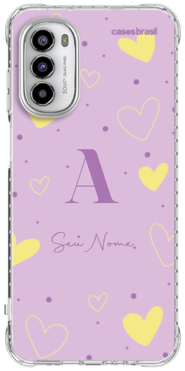 Capinha para Celular Corações Candy Color