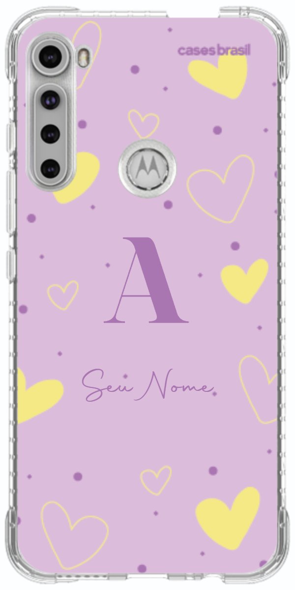 Capinha para Celular Corações Candy Color