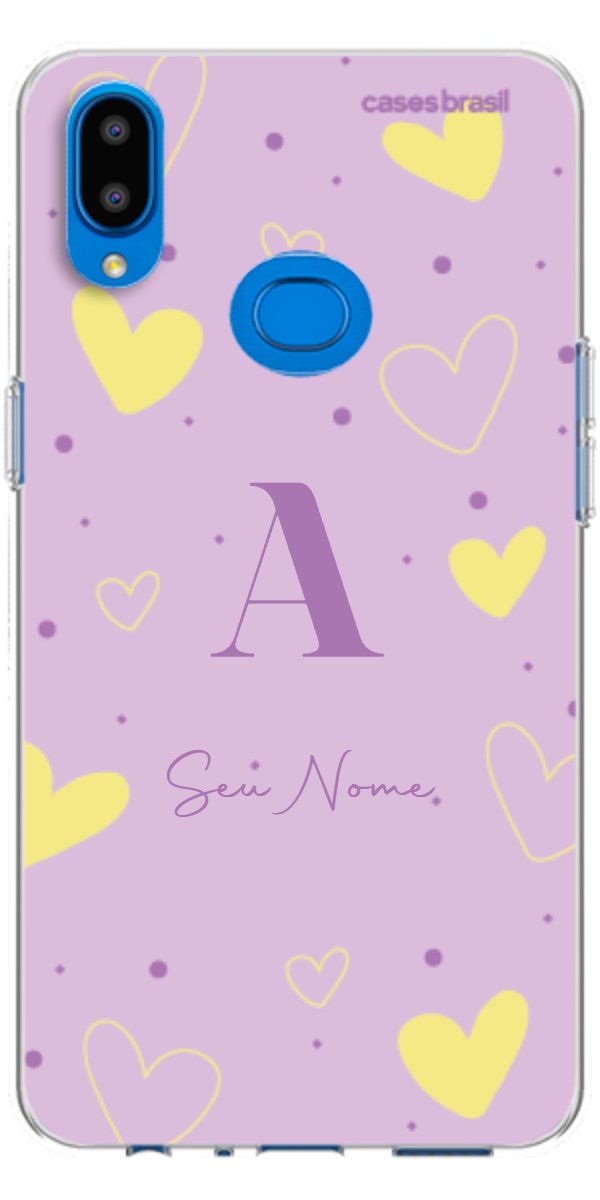 Capinha para Celular Corações Candy Color