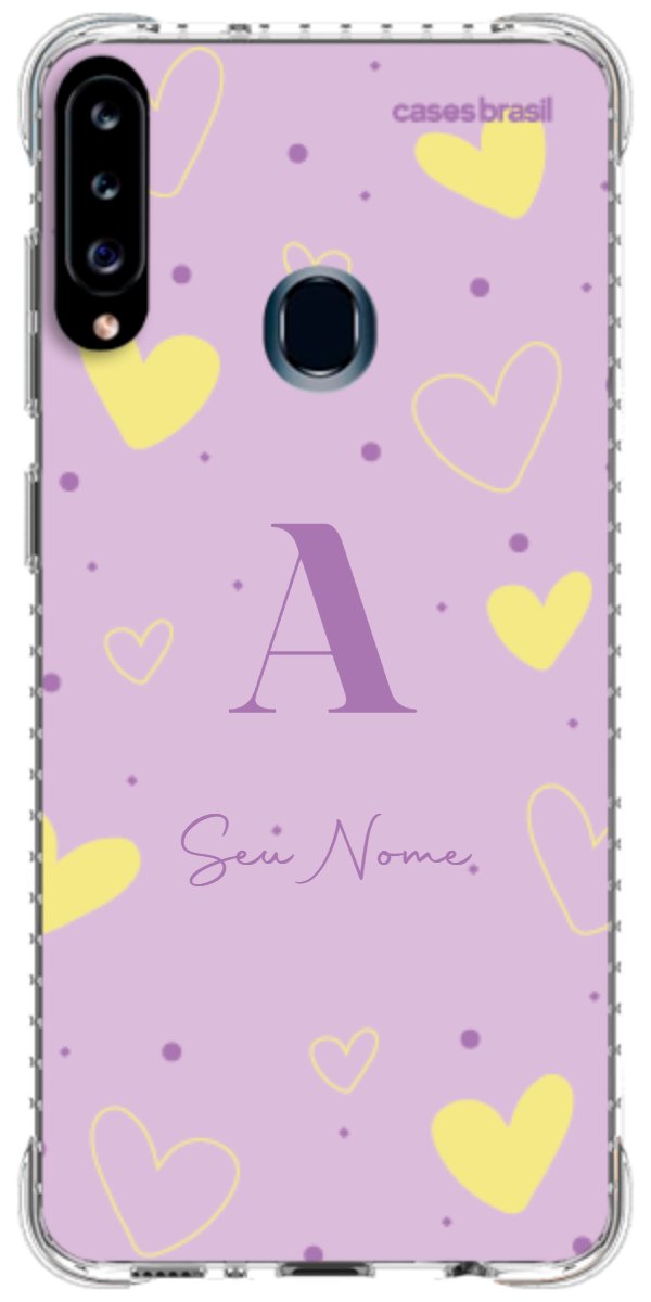 Capinha para Celular Corações Candy Color