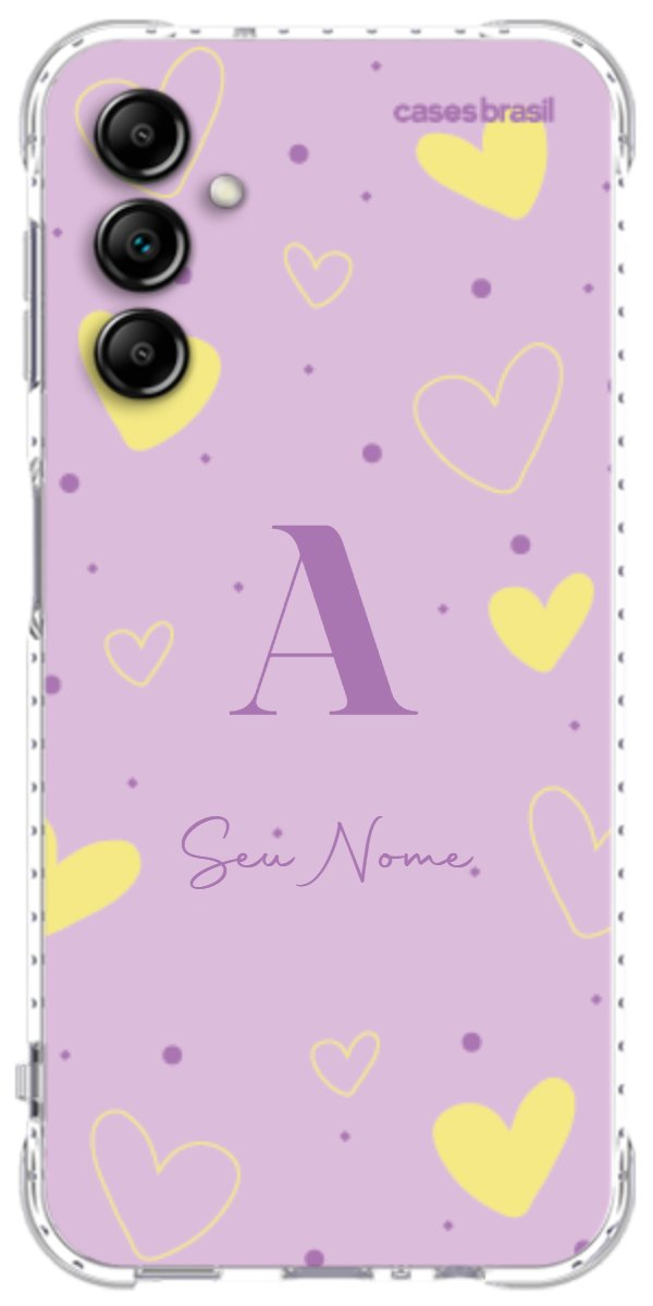 Capinha para Celular Corações Candy Color