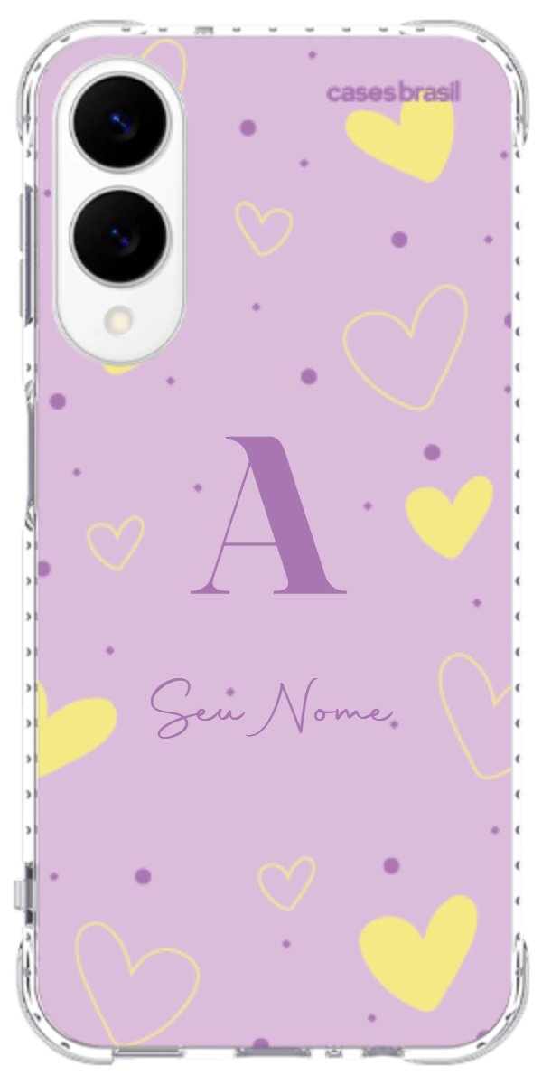 Capinha para Celular Corações Candy Color