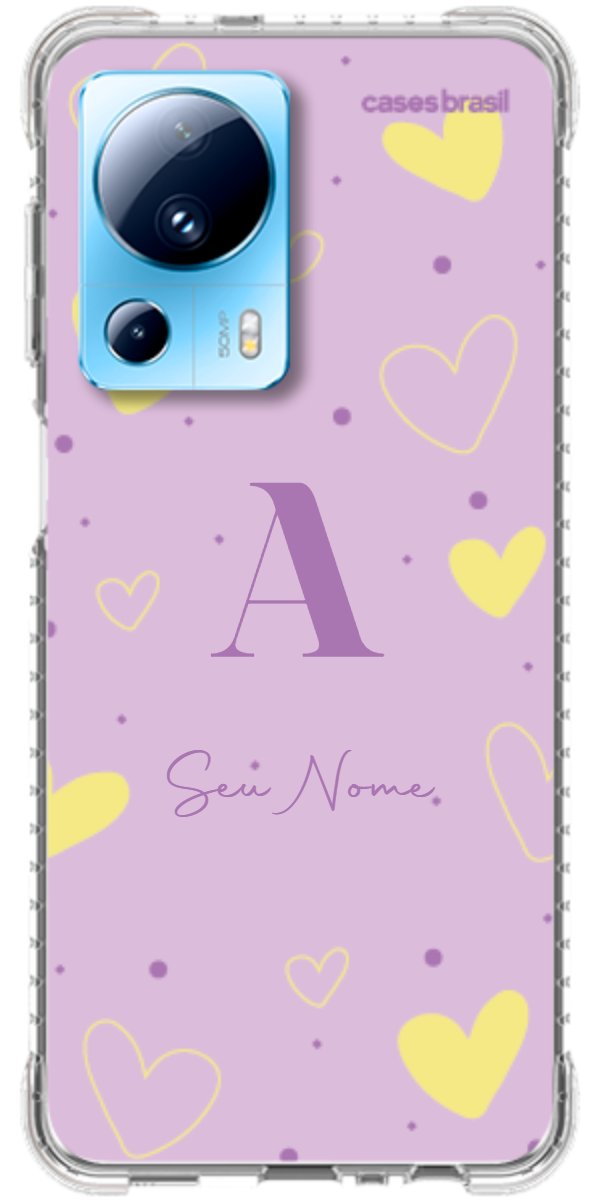 Capinha para Celular Corações Candy Color