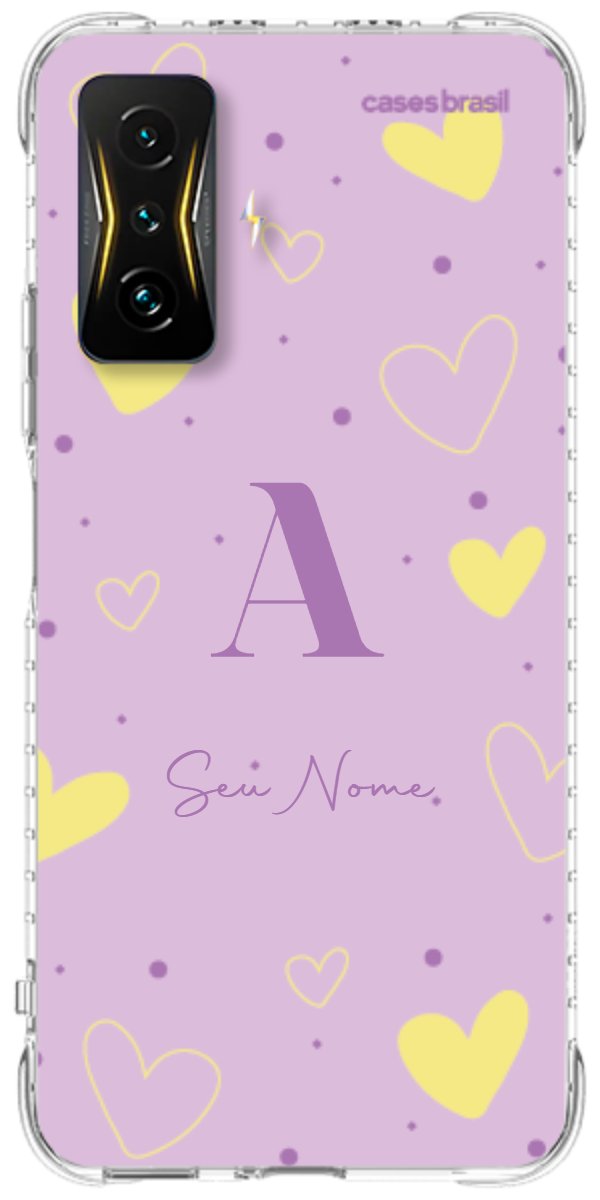 Capinha para Celular Corações Candy Color