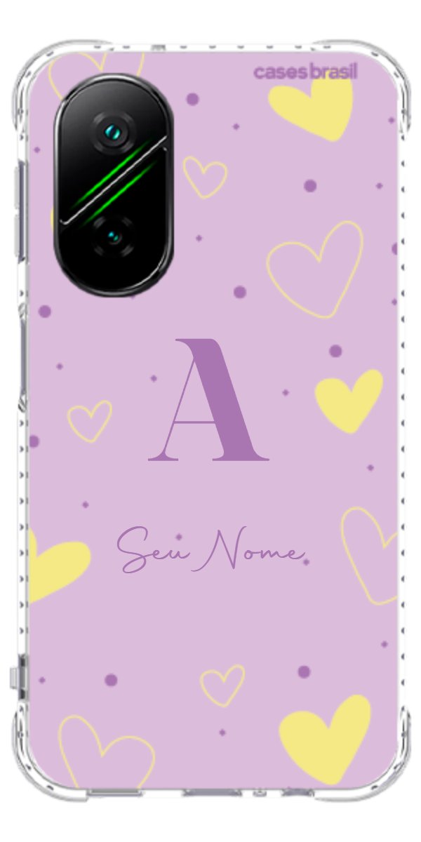 Capinha para Celular Corações Candy Color