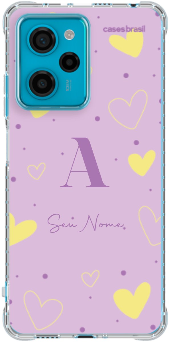Capinha para Celular Corações Candy Color