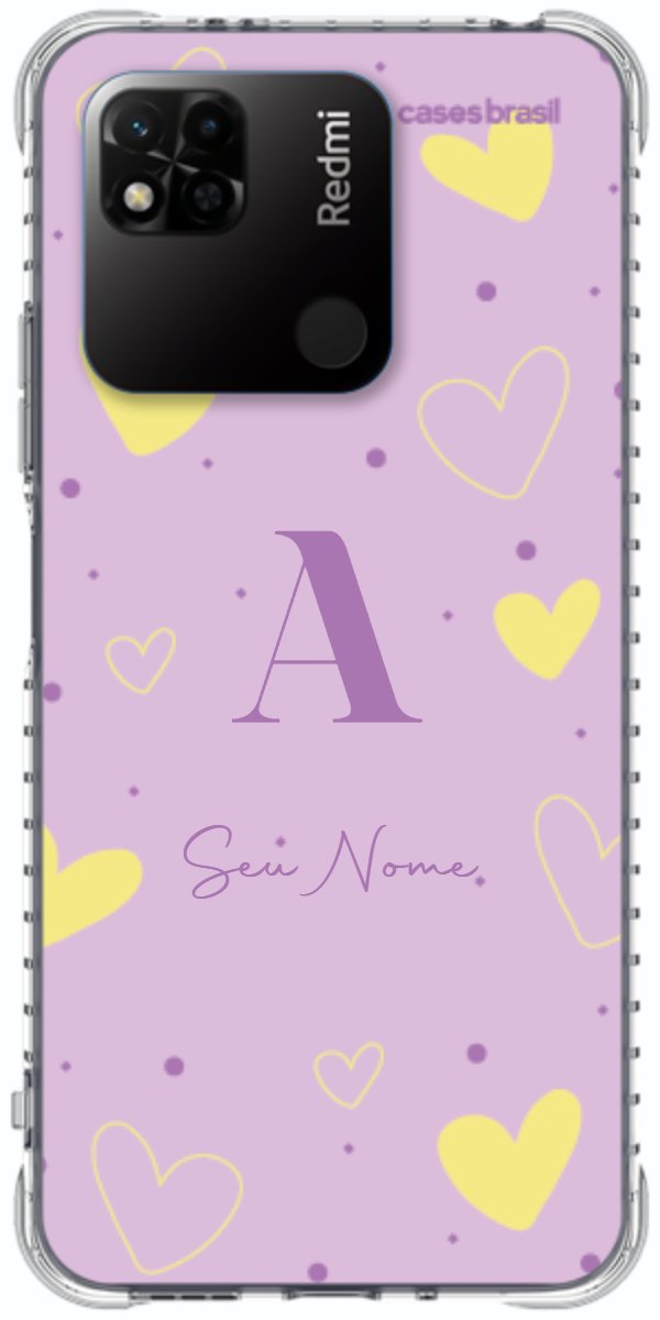Capinha para Celular Corações Candy Color