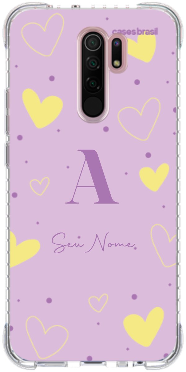 Capinha para Celular Corações Candy Color