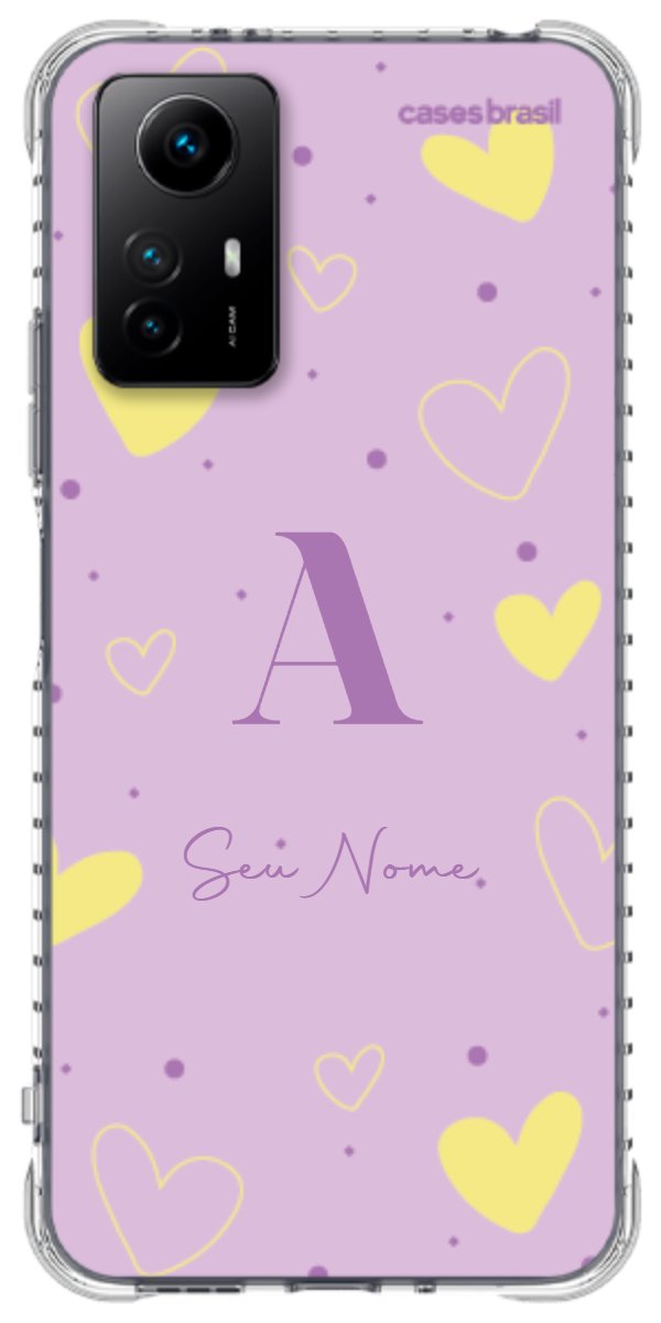 Capinha para Celular Corações Candy Color