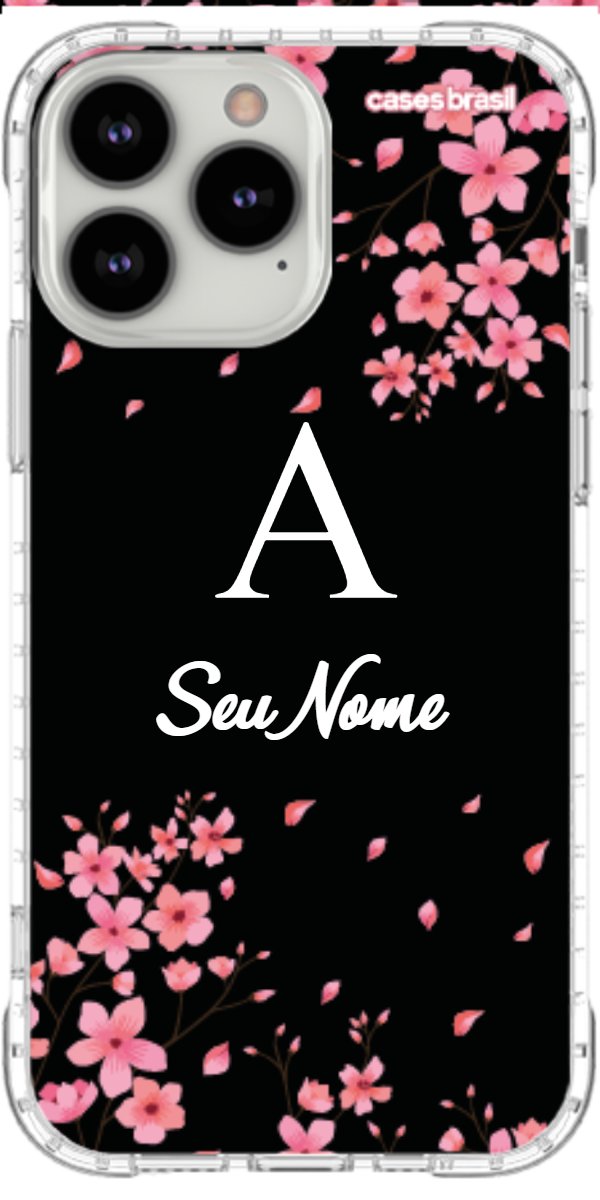 Capinha para Celular Flores de Cerejeira