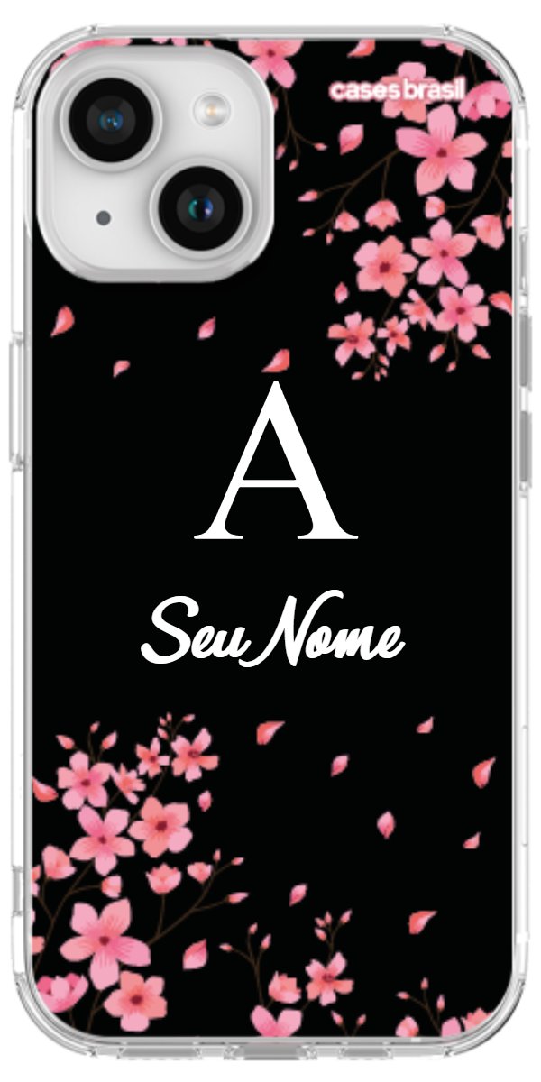 Capinha para Celular Flores de Cerejeira