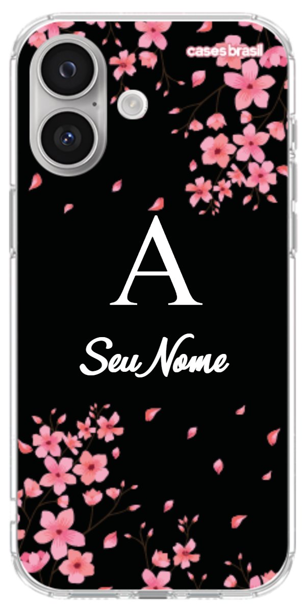 Capinha para Celular Flores de Cerejeira