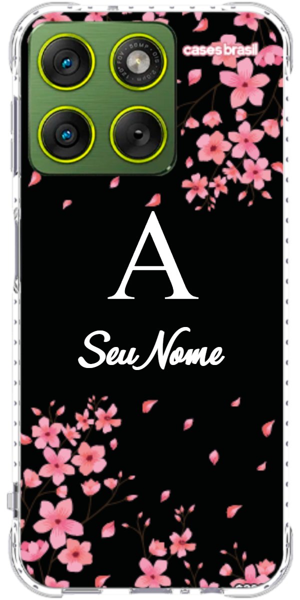 Capinha para Celular Flores de Cerejeira