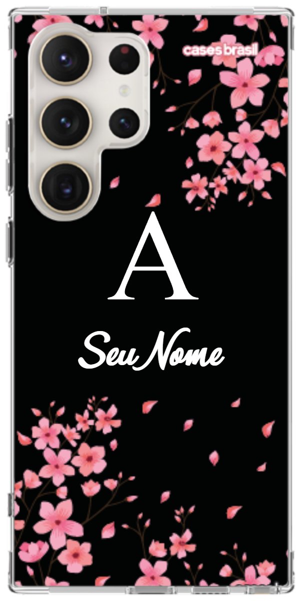 Capinha para Celular Flores de Cerejeira