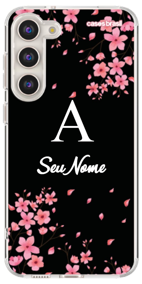 Capinha para Celular Flores de Cerejeira