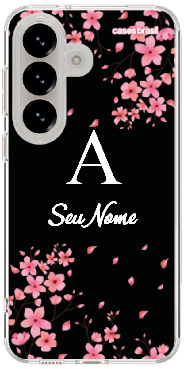 Capinha para Celular Flores de Cerejeira