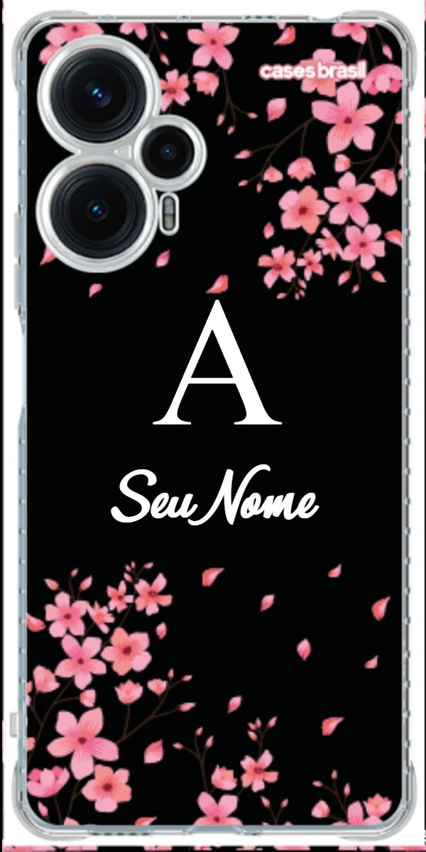 Capinha para Celular Flores de Cerejeira