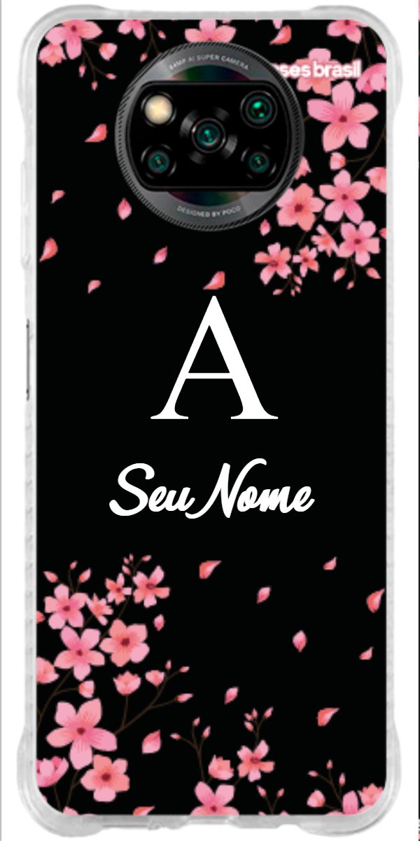 Capinha para Celular Flores de Cerejeira