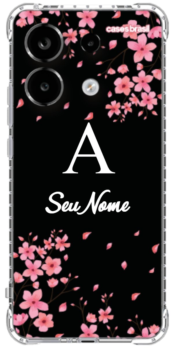 Capinha para Celular Flores de Cerejeira