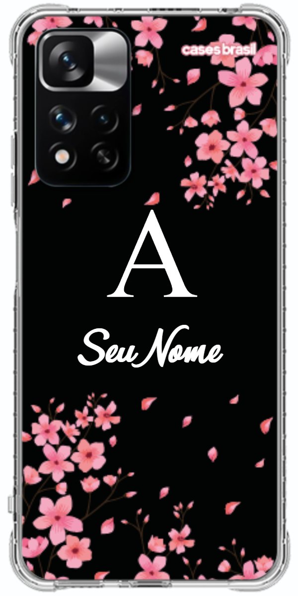 Capinha para Celular Flores de Cerejeira