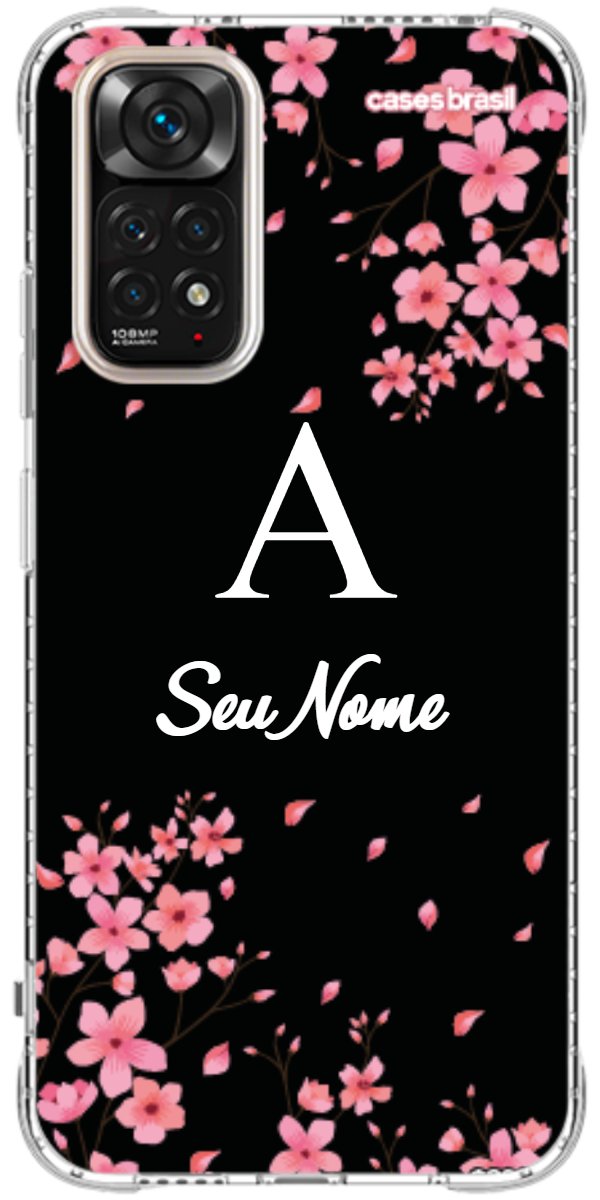 Capinha para Celular Flores de Cerejeira