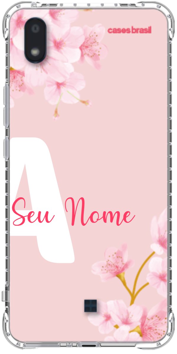 Capinha para Celular Cerejeira com Inicial