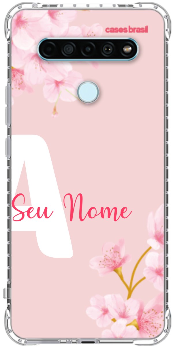 Capinha para Celular Cerejeira com Inicial